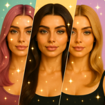 Hairstyle try on - GlamurAi